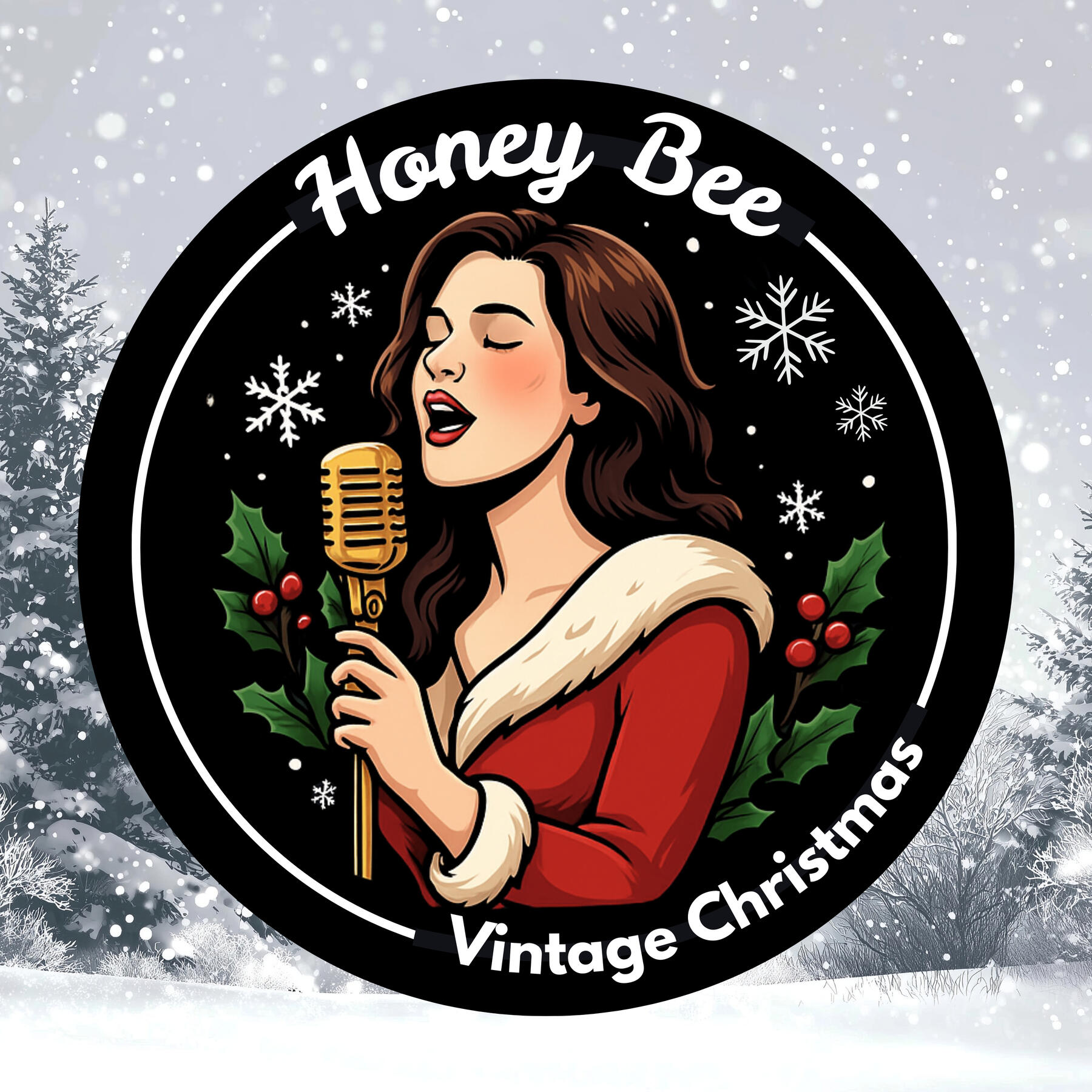 Honey Bee Vintage Christmas live singer South UK