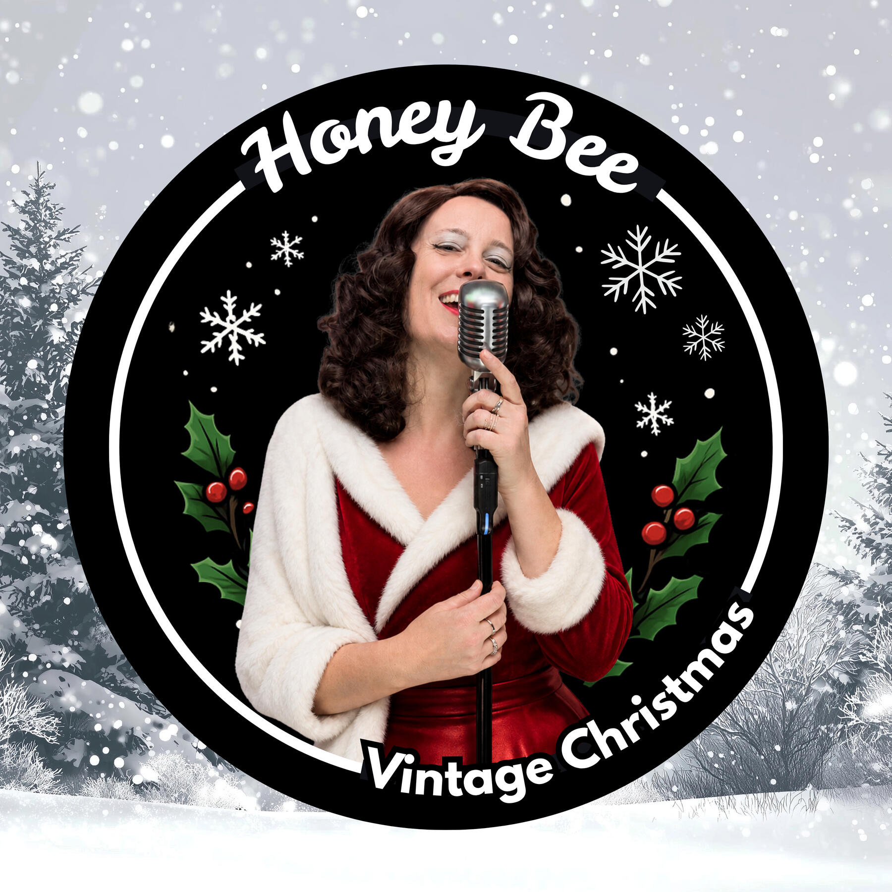 Honey Bee Vintage Christmas live singer South UK